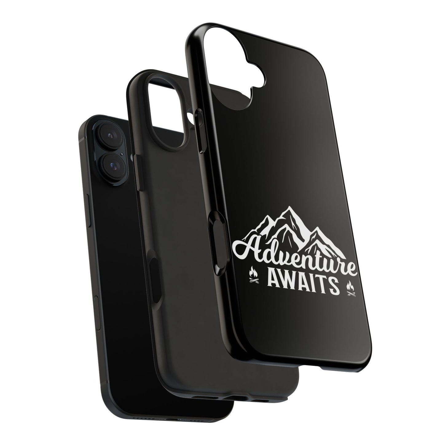 Adventure awaits (Camping)  / Tough Phone Cases