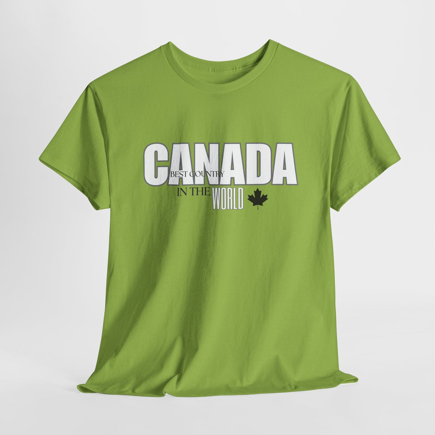 Canada Best Country In The World Unisex Heavy Cotton Tee