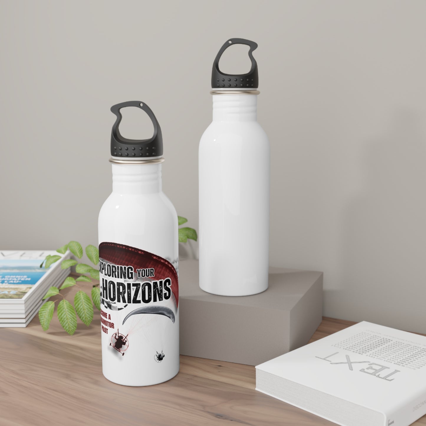 Explore Your Horizons / Stainless Steel Water Bottle