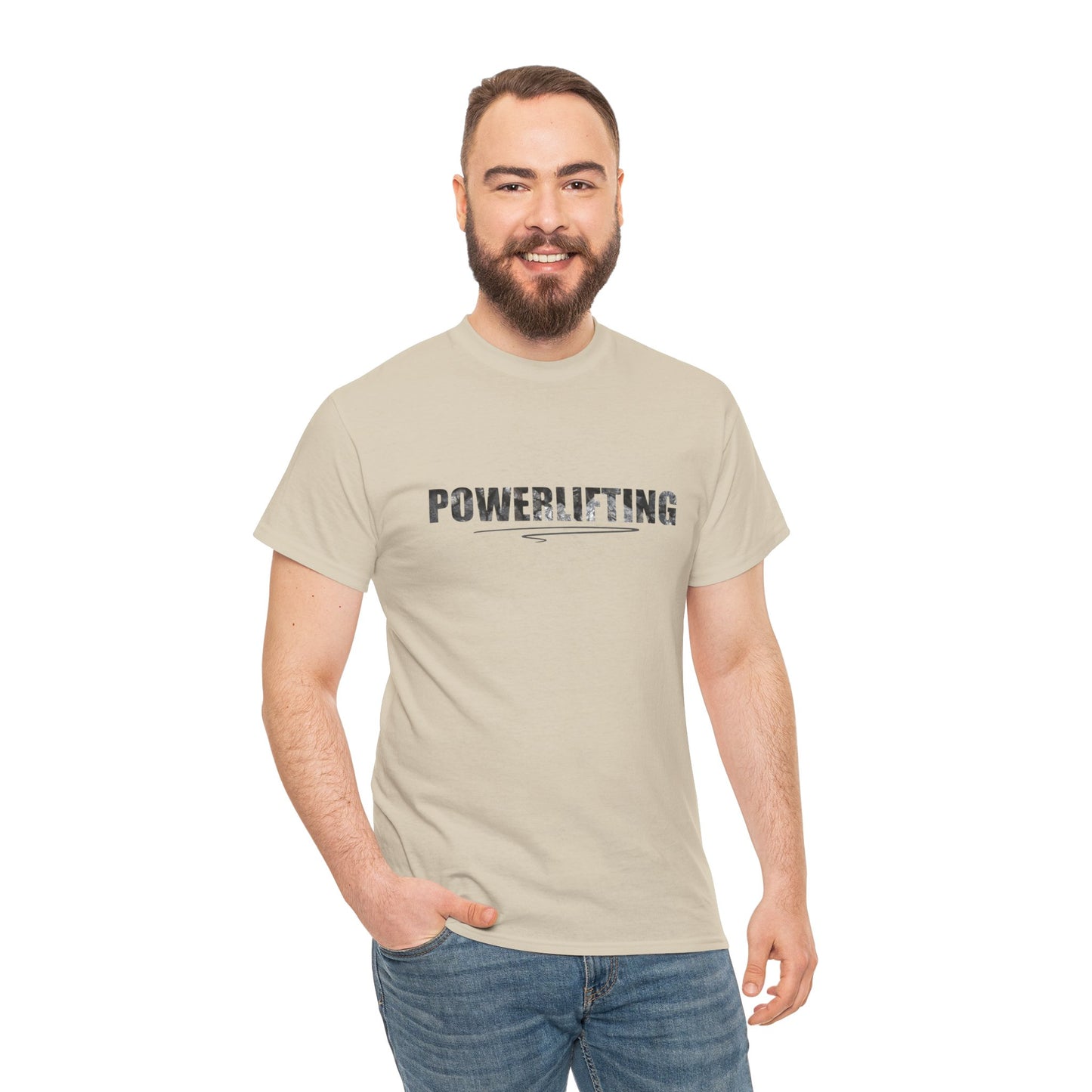 Powerlifting Unisex Heavy Cotton Tee