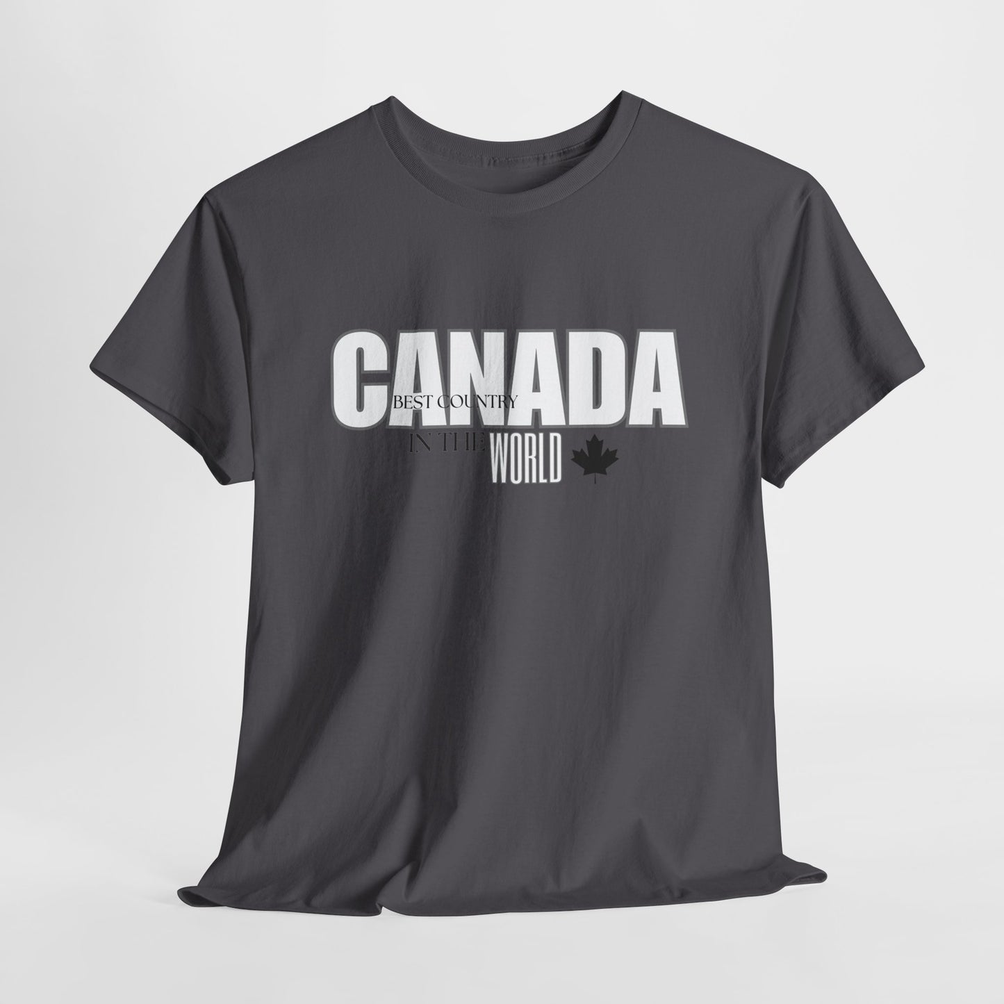 Canada Best Country In The World Unisex Heavy Cotton Tee