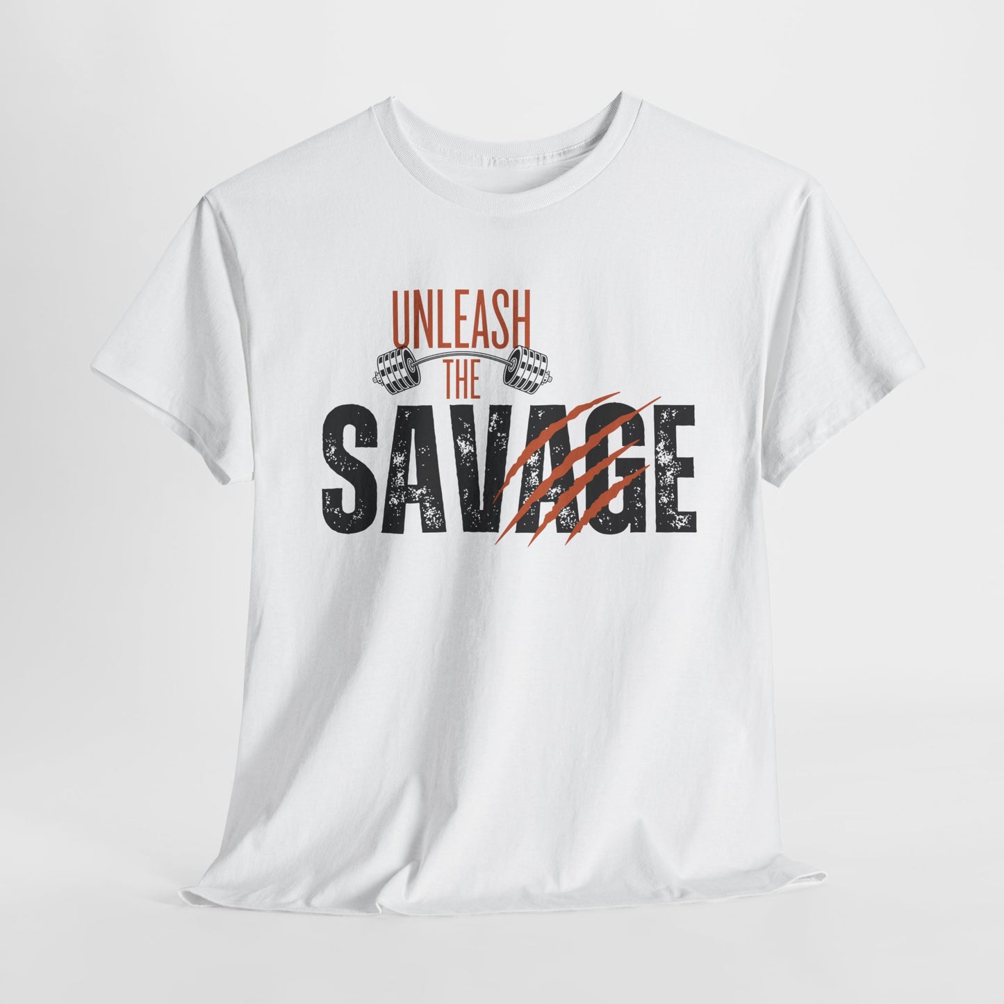 Unleash the Savage Unisex Heavy Cotton Tee