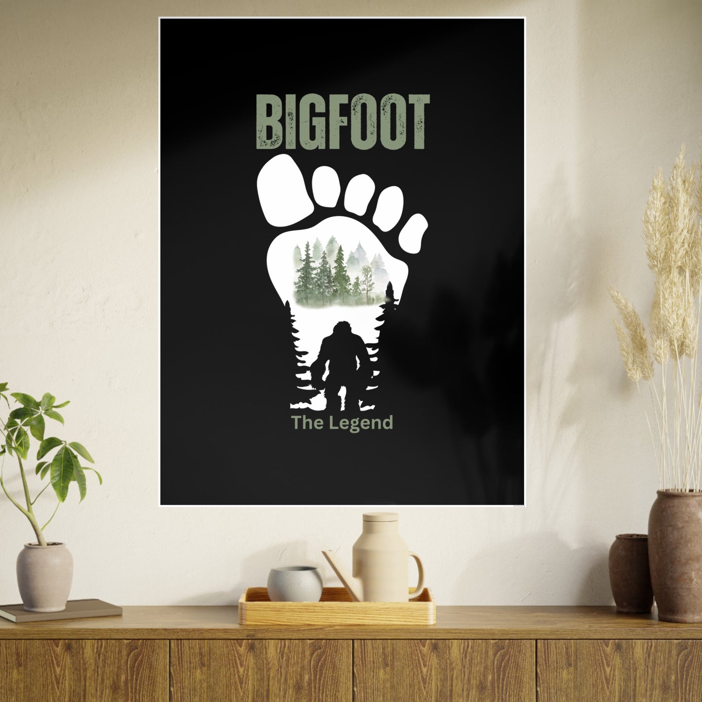 BIGFOOT The Legend / Photo Art Paper Posters