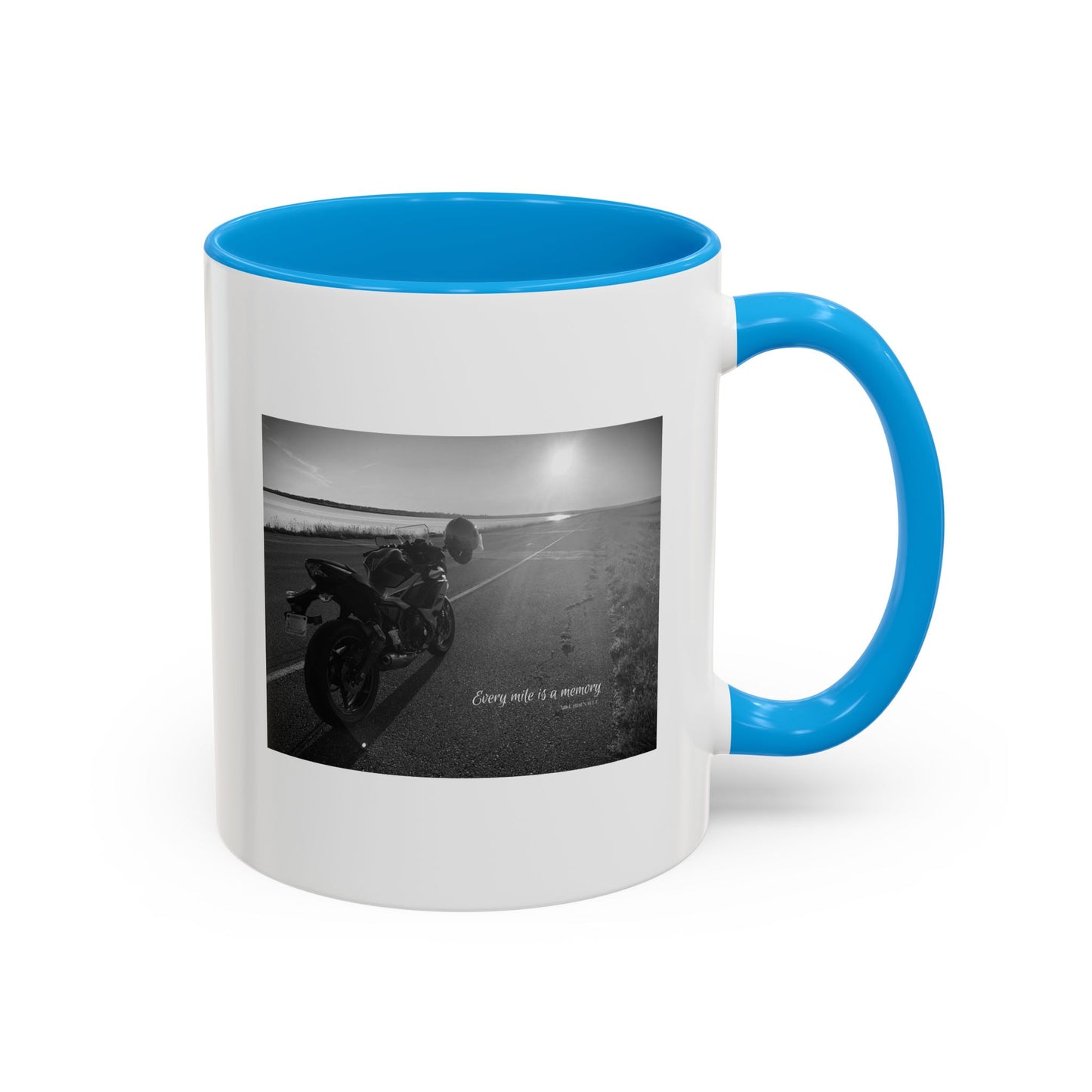 Every mile is a Memory / Colorful Mugs (11oz, 15oz)