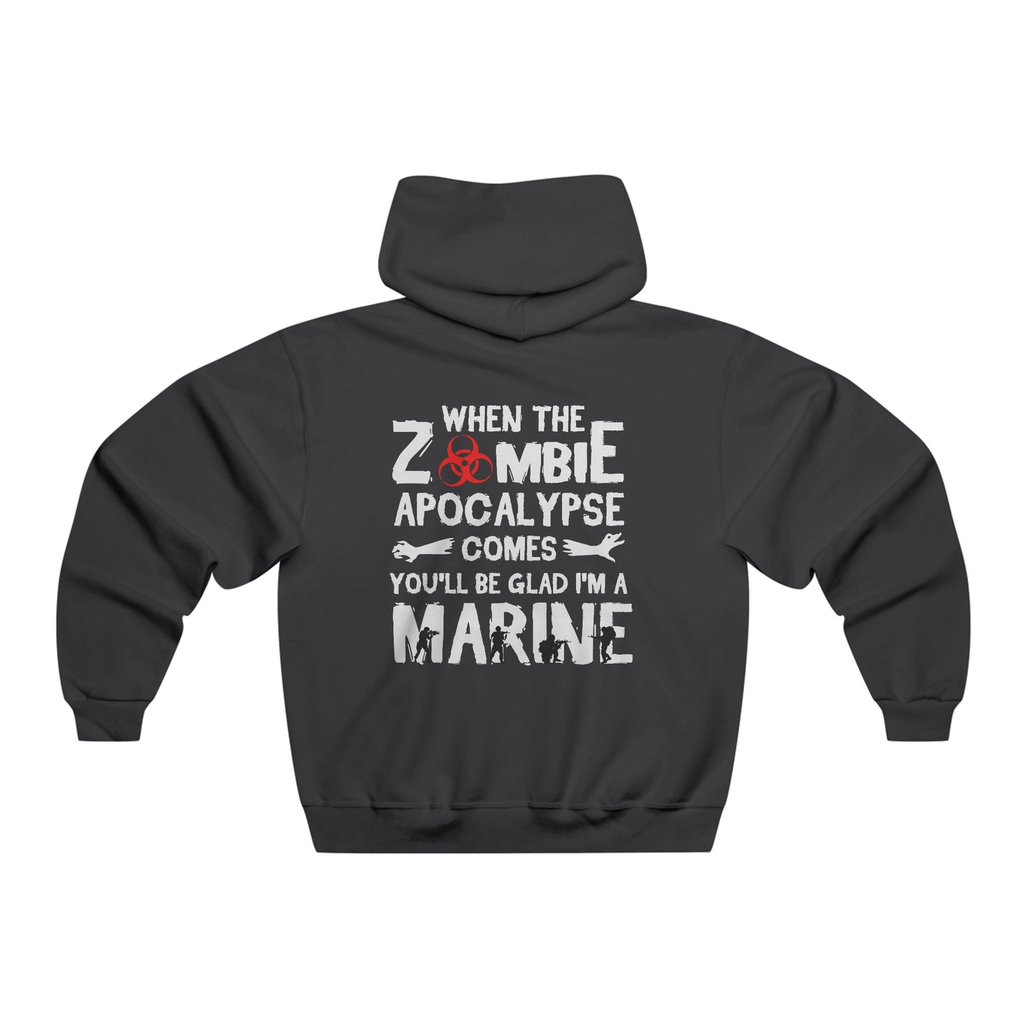 When the zombie apocolypse comes.../ Men's NUBLEND® Hooded Sweatshirt