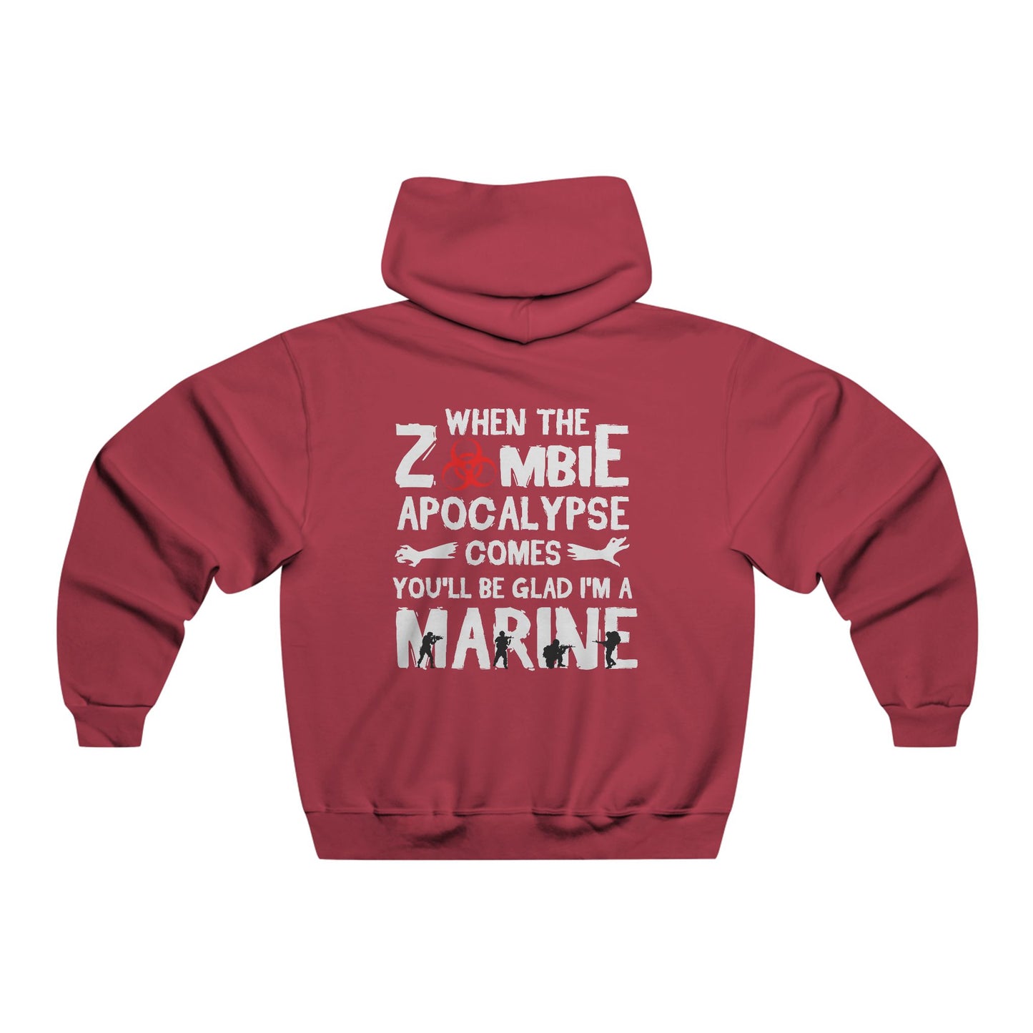 When the zombie apocolypse comes.../ Men's NUBLEND® Hooded Sweatshirt