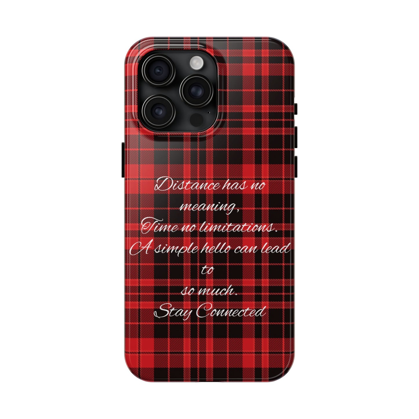 Plaid version / Tough Phone Cases