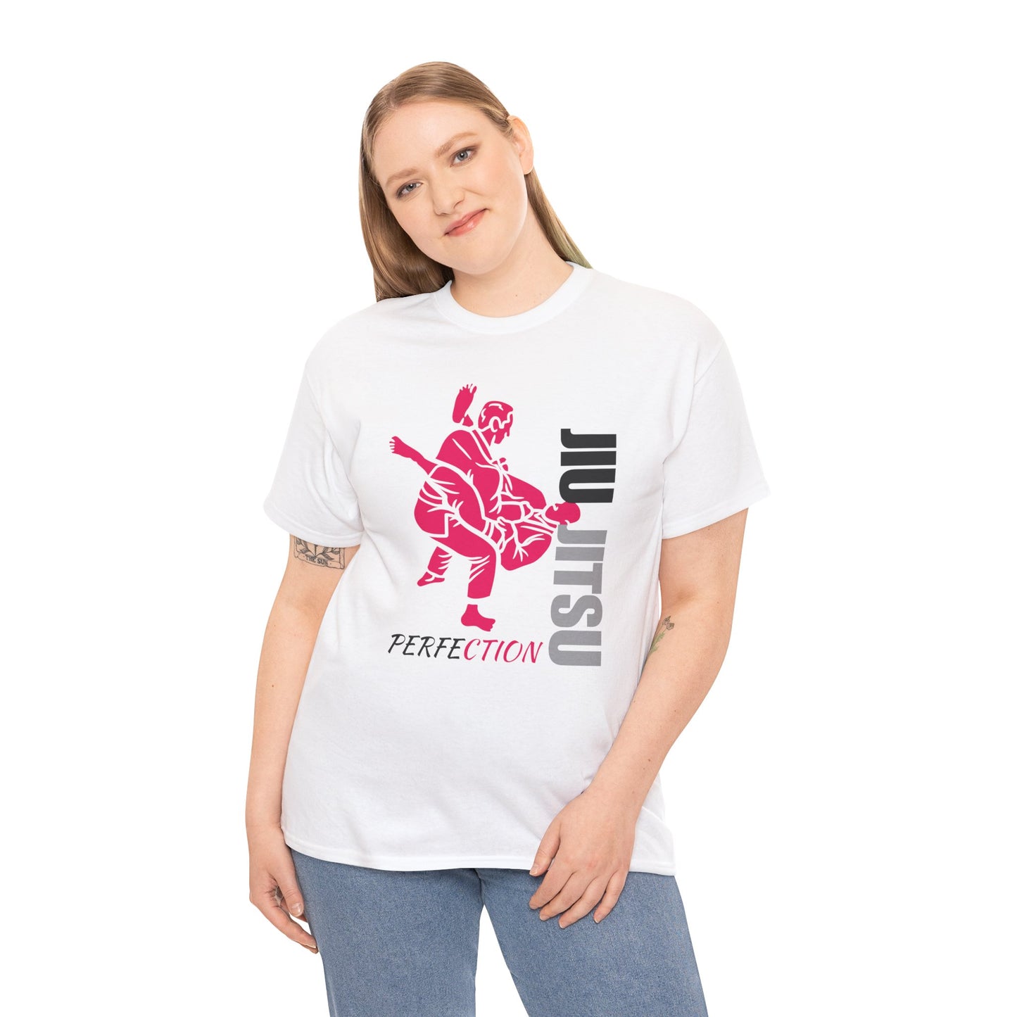 Jiu Jitsu Perfection Unisex Heavy Cotton Tee