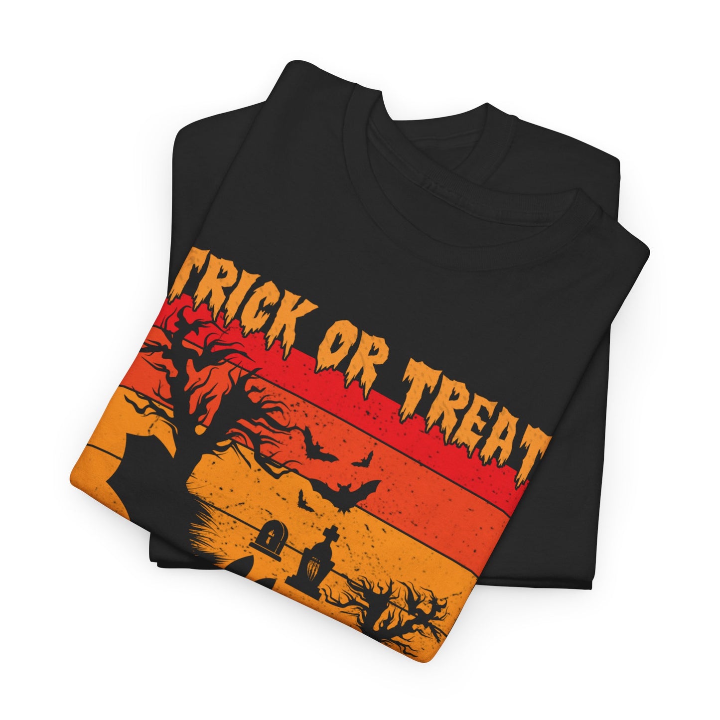 Trick or Treat / Halloween Unisex Heavy Cotton Tee