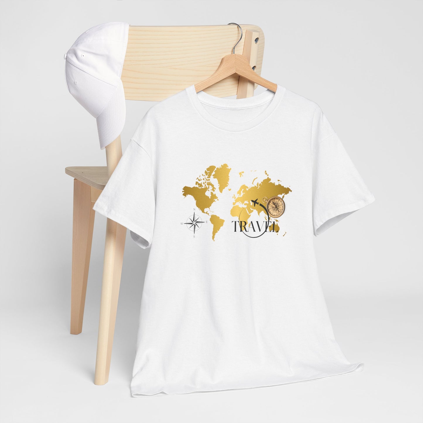 Travel Unisex Heavy Cotton Tee