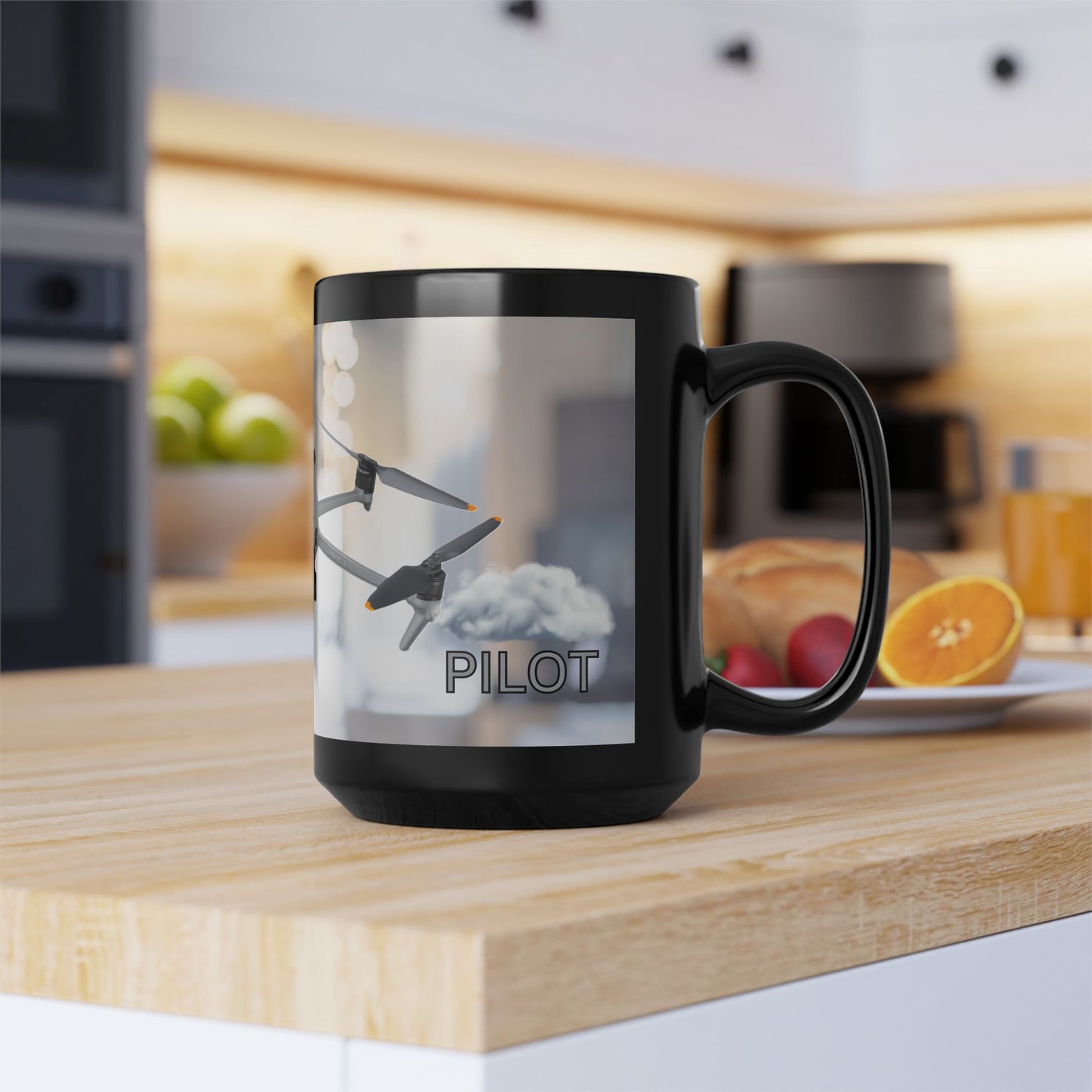 Drone Pilot / Black Mug, 15oz