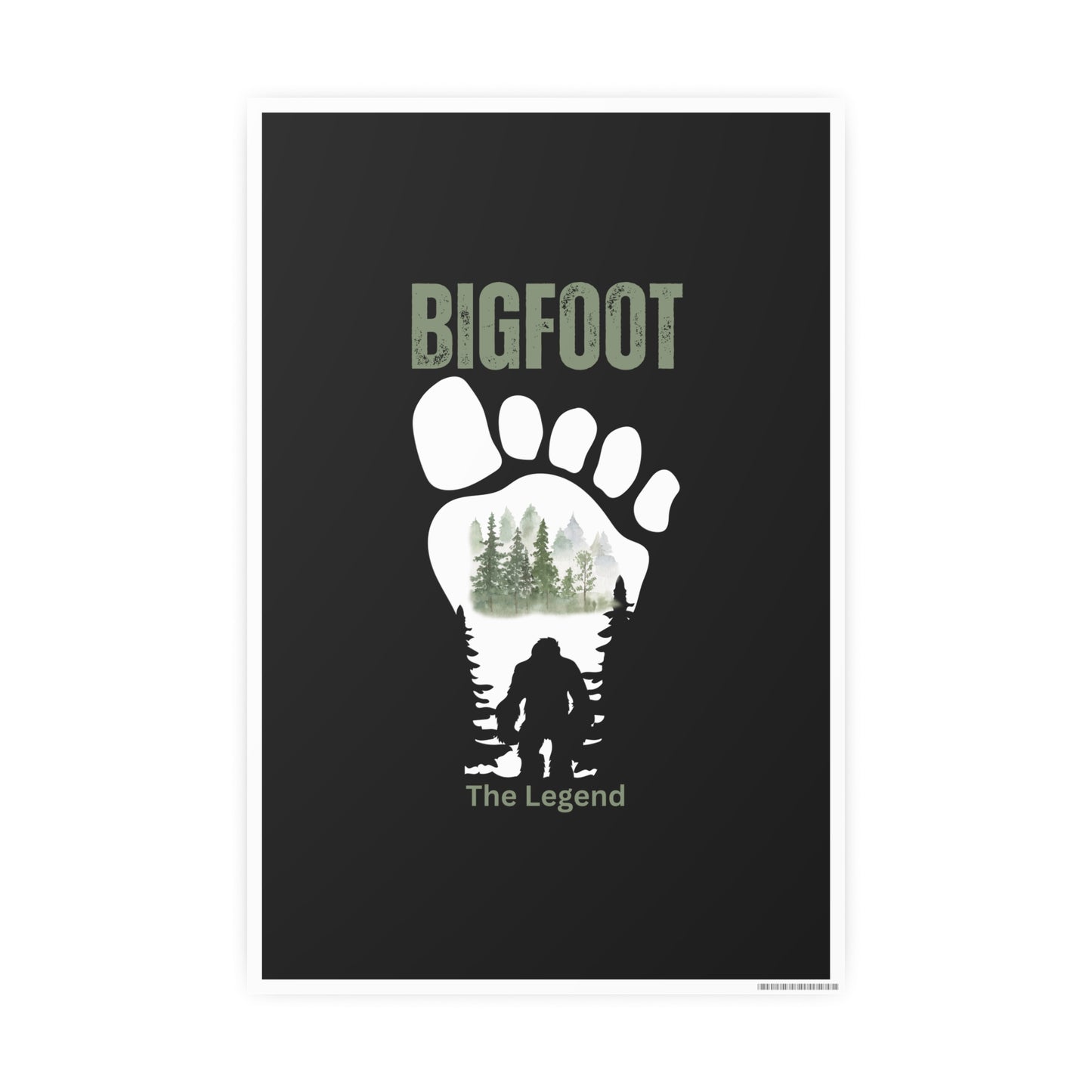 BIGFOOT The Legend / Photo Art Paper Posters