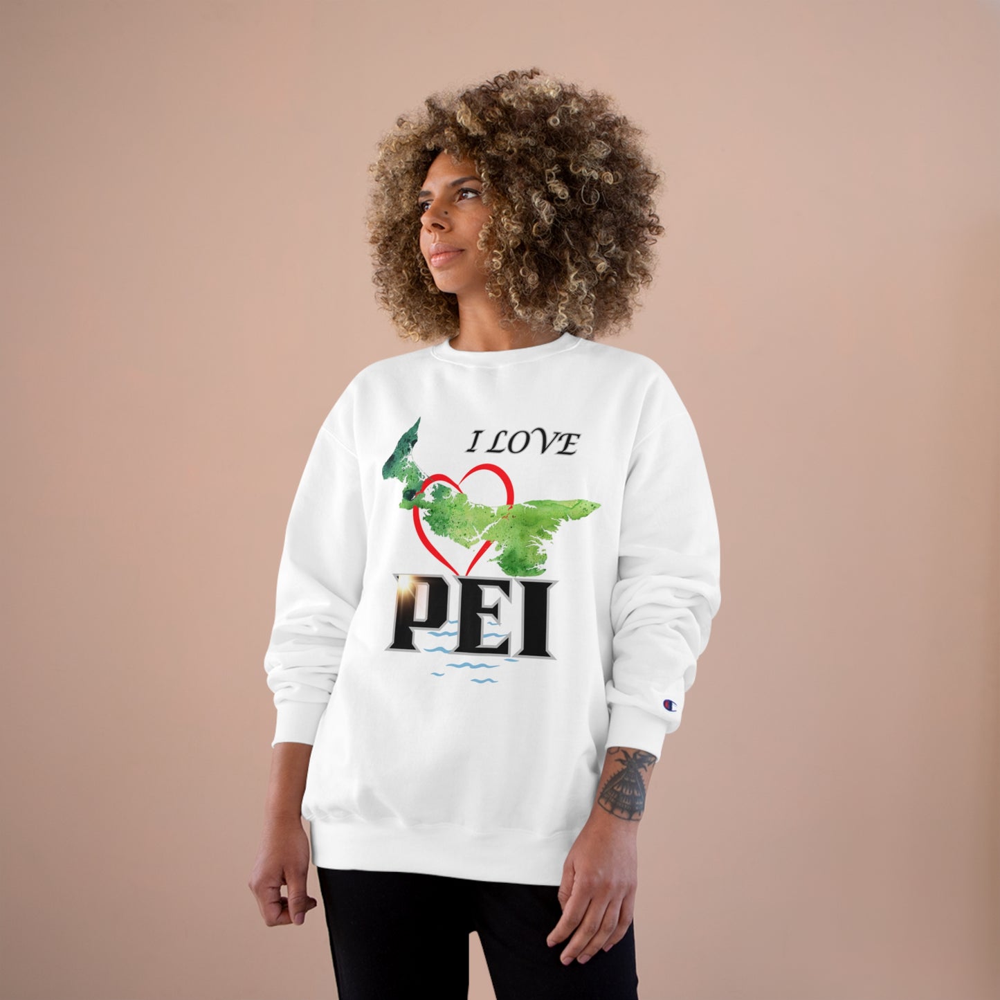 I Love PEI / Champion Sweatshirt