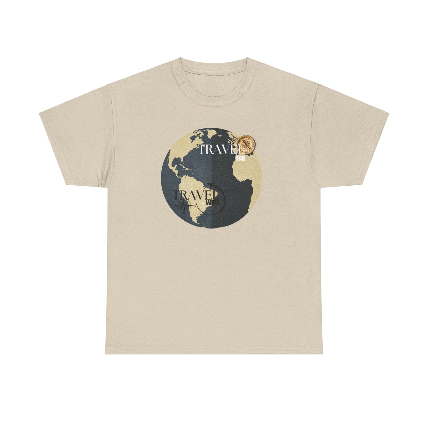 Travel Unisex Heavy Cotton Tee