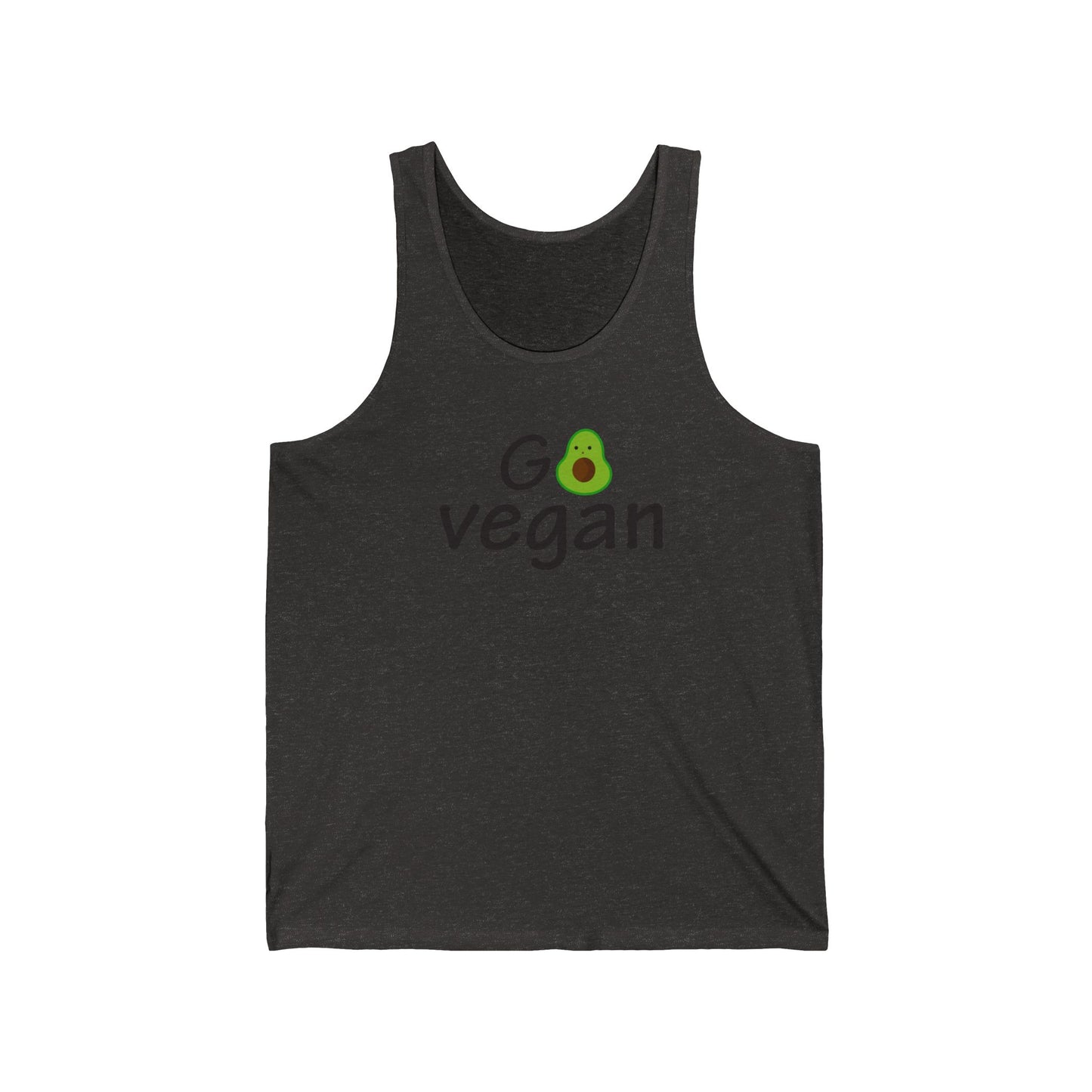 Go Vegan / Unisex Jersey Tank