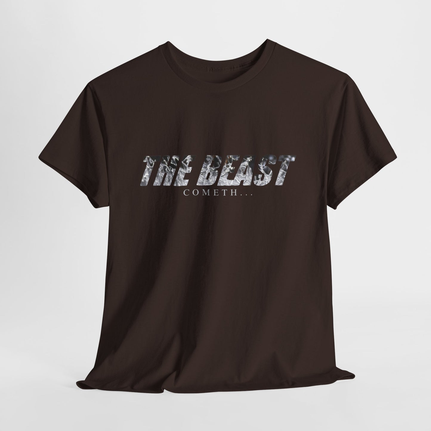 The beast cometh Unisex Heavy Cotton Tee