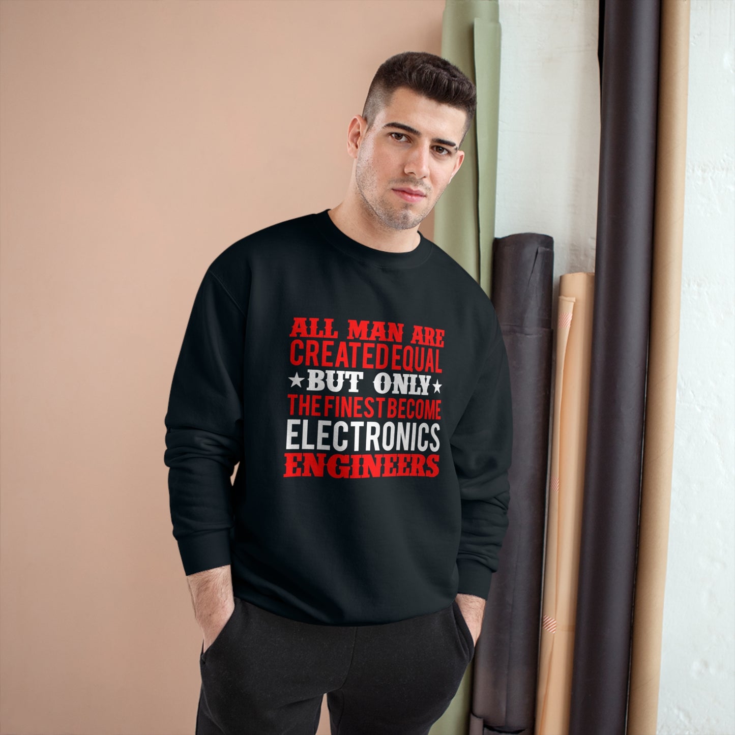 All men are created equal (Engineer) / Champion Sweatshirt