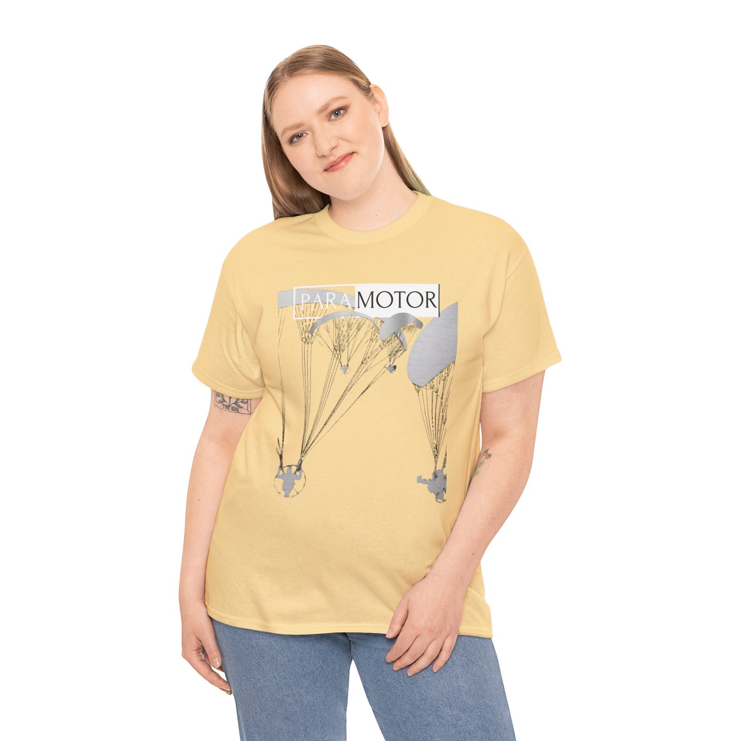 Multiple Paramotors Unisex Heavy Cotton Tee