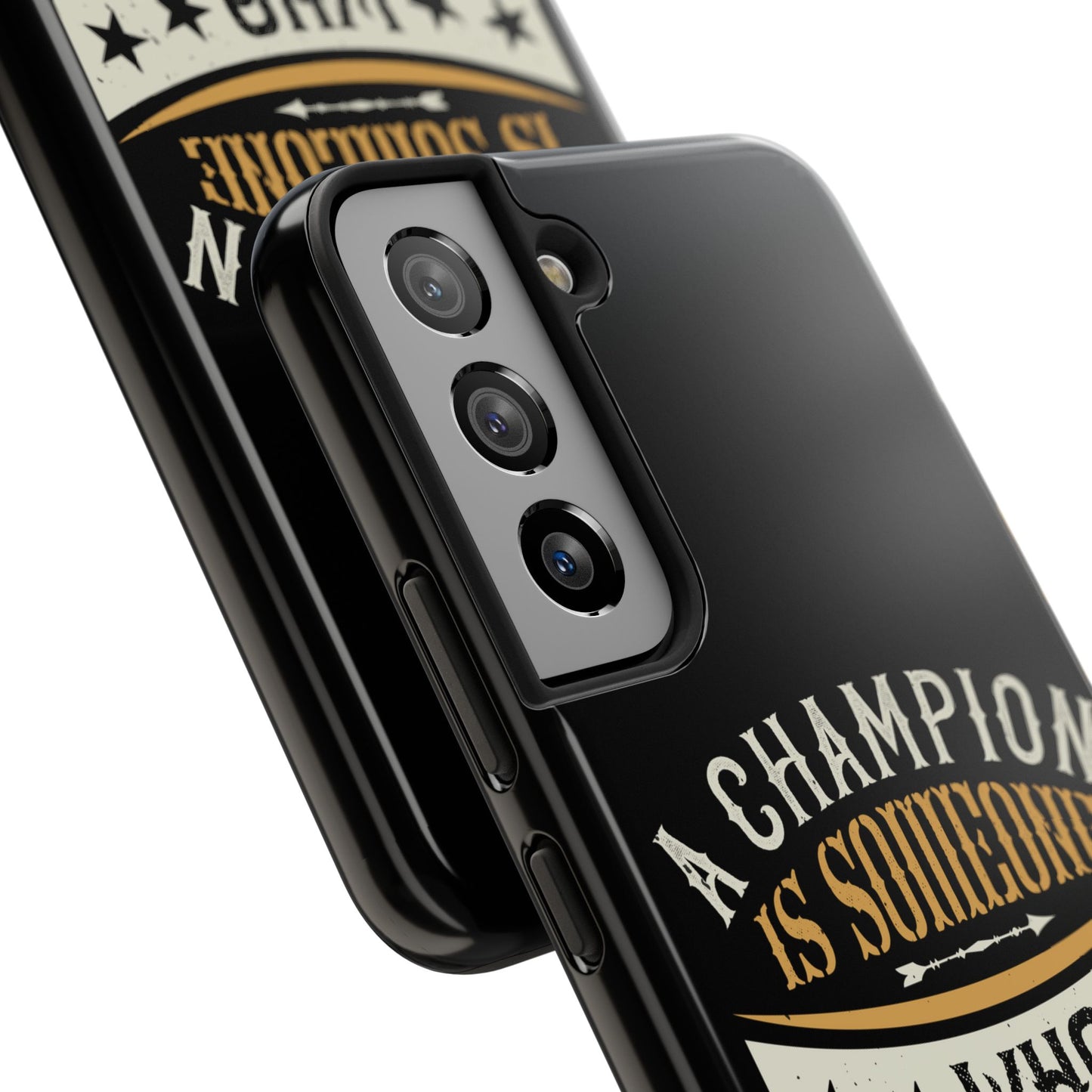 A champion is someone who gets up when he can't (Boxing)  / Tough Phone Cases